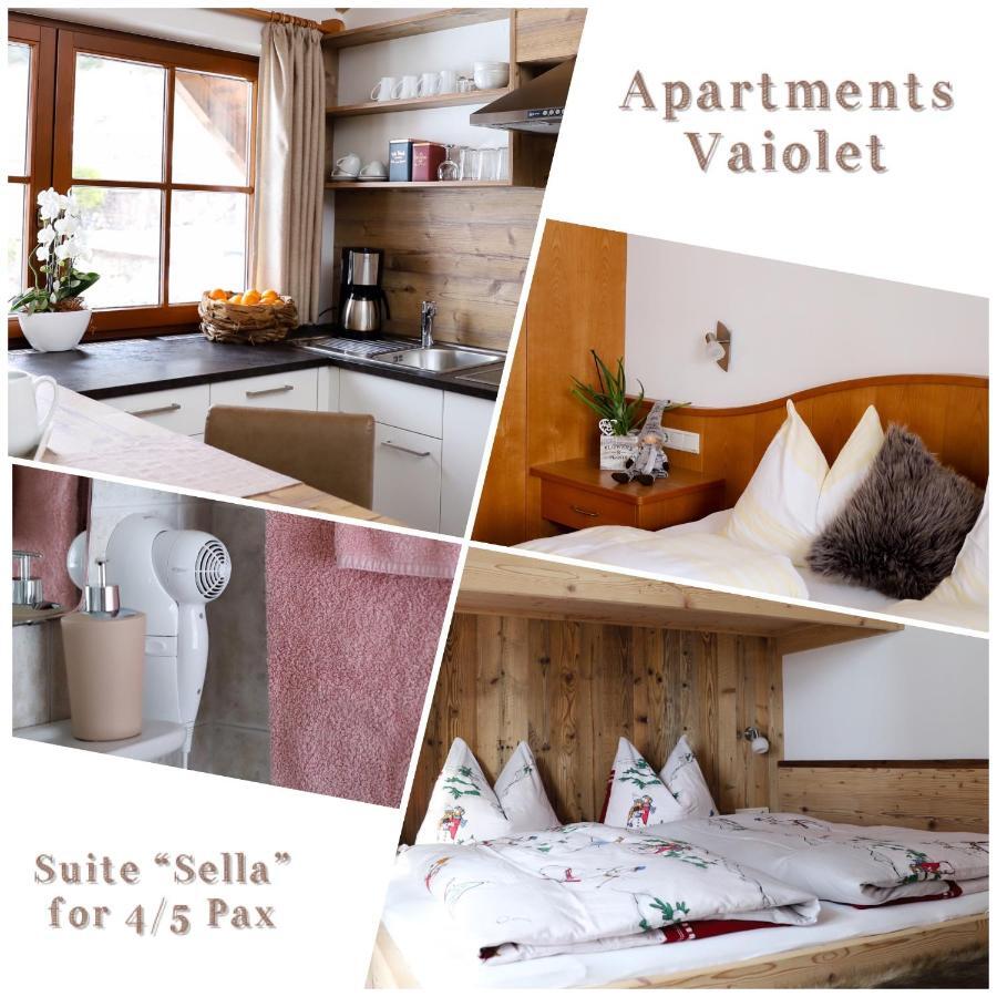 Apartments Vaiolet Santa Cristina Val Gardena Ngoại thất bức ảnh