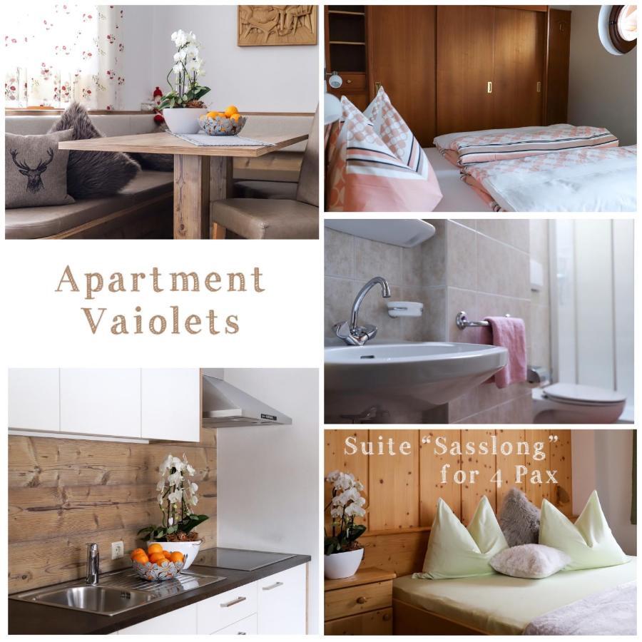 Apartments Vaiolet Santa Cristina Val Gardena Ngoại thất bức ảnh